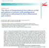 The effects of biomechanical foot orthoses on the gait patterns of patients with malalignment syndro
