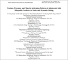 Posture, Pressure and Muscle Activation Pattern of Adolescent with Idiopathic Scoliosis in Static an