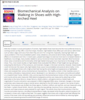 Biomechanical Analysis on Walking in Shoes with High-Arched Heel
